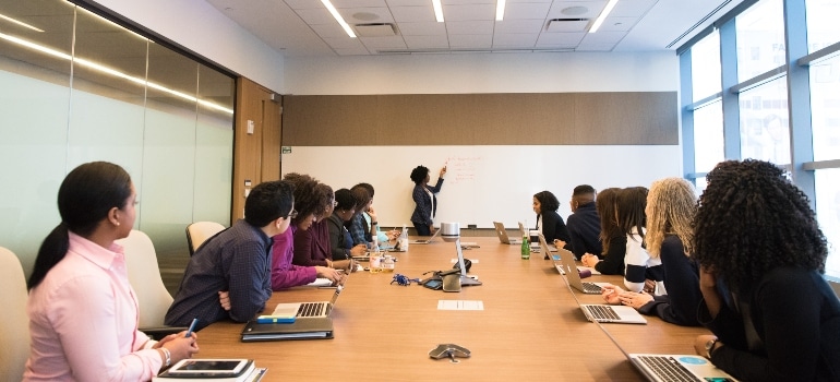 team building meeting